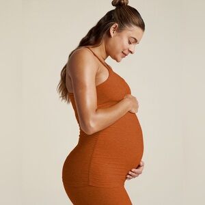 Spacedye Beyond Yoga Keep Your Cool Maternity Slim Racerback Tank Size M